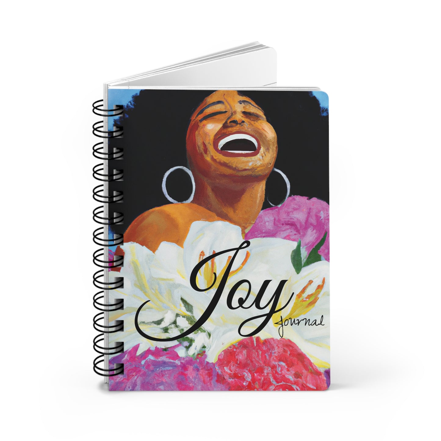 Joy Spiral Bound Notebooks and Journals with 2023-2024 Year-at-a-Glance Calendar