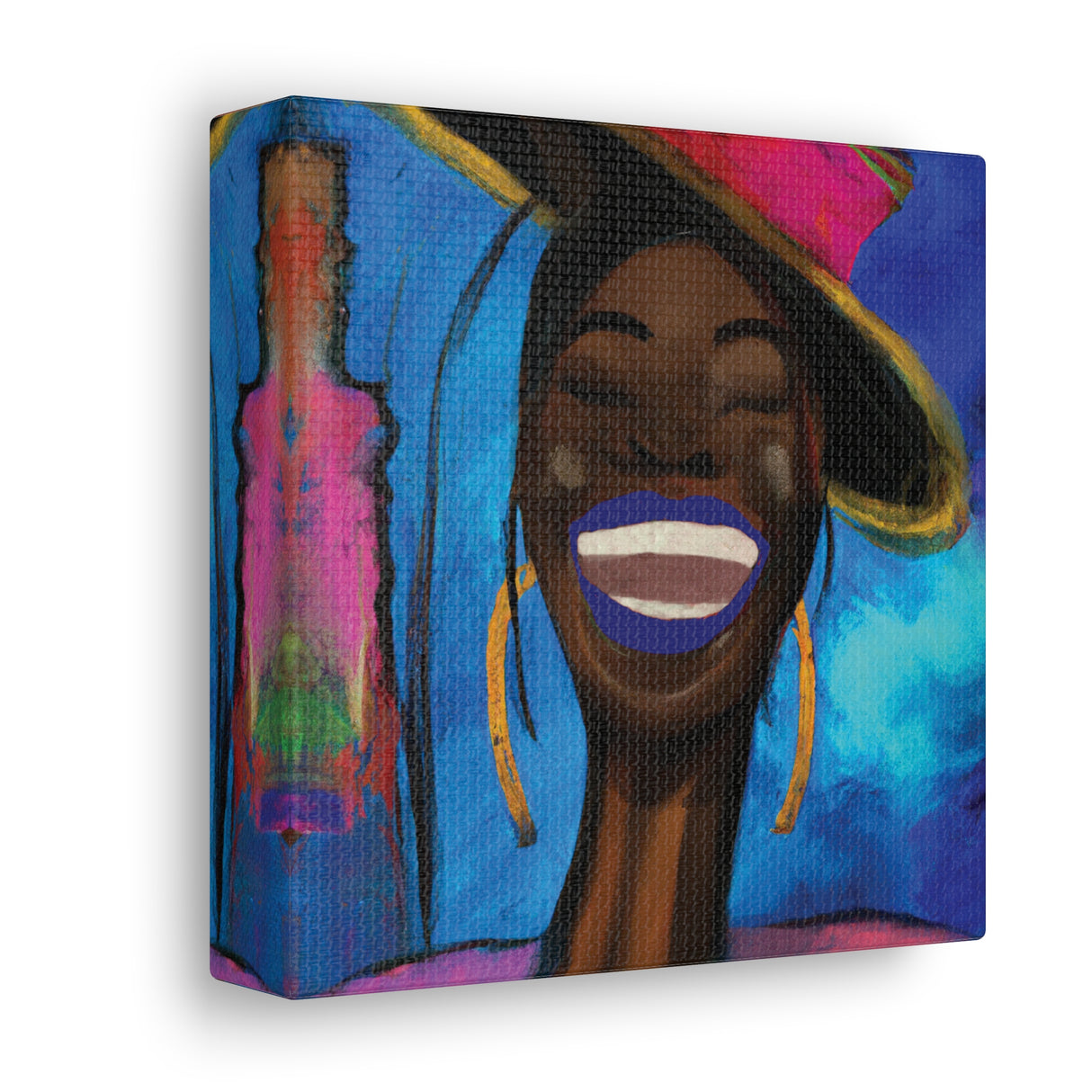 "Black Girl Joy" Canvas Gallery Wraps