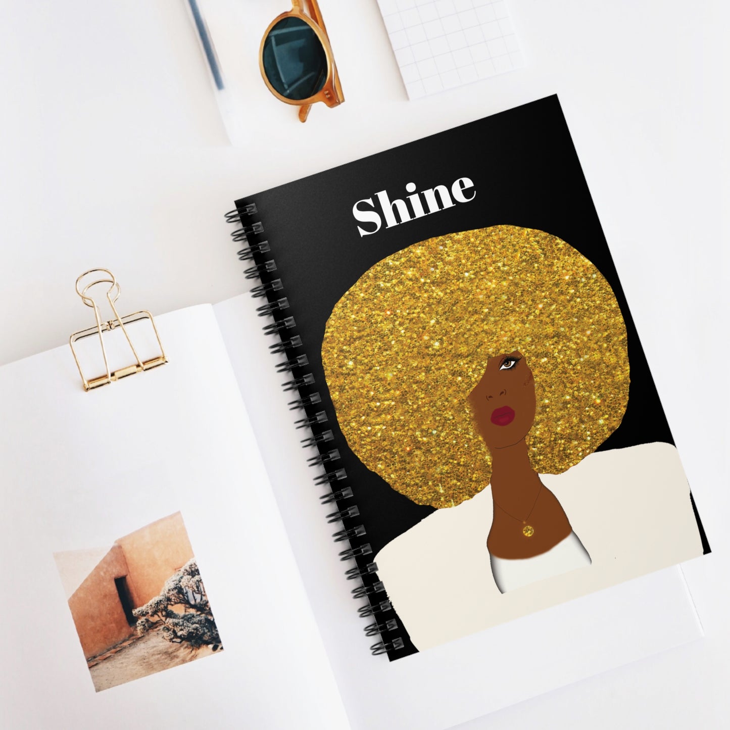 Shine Bright Harper Journal Notebook
