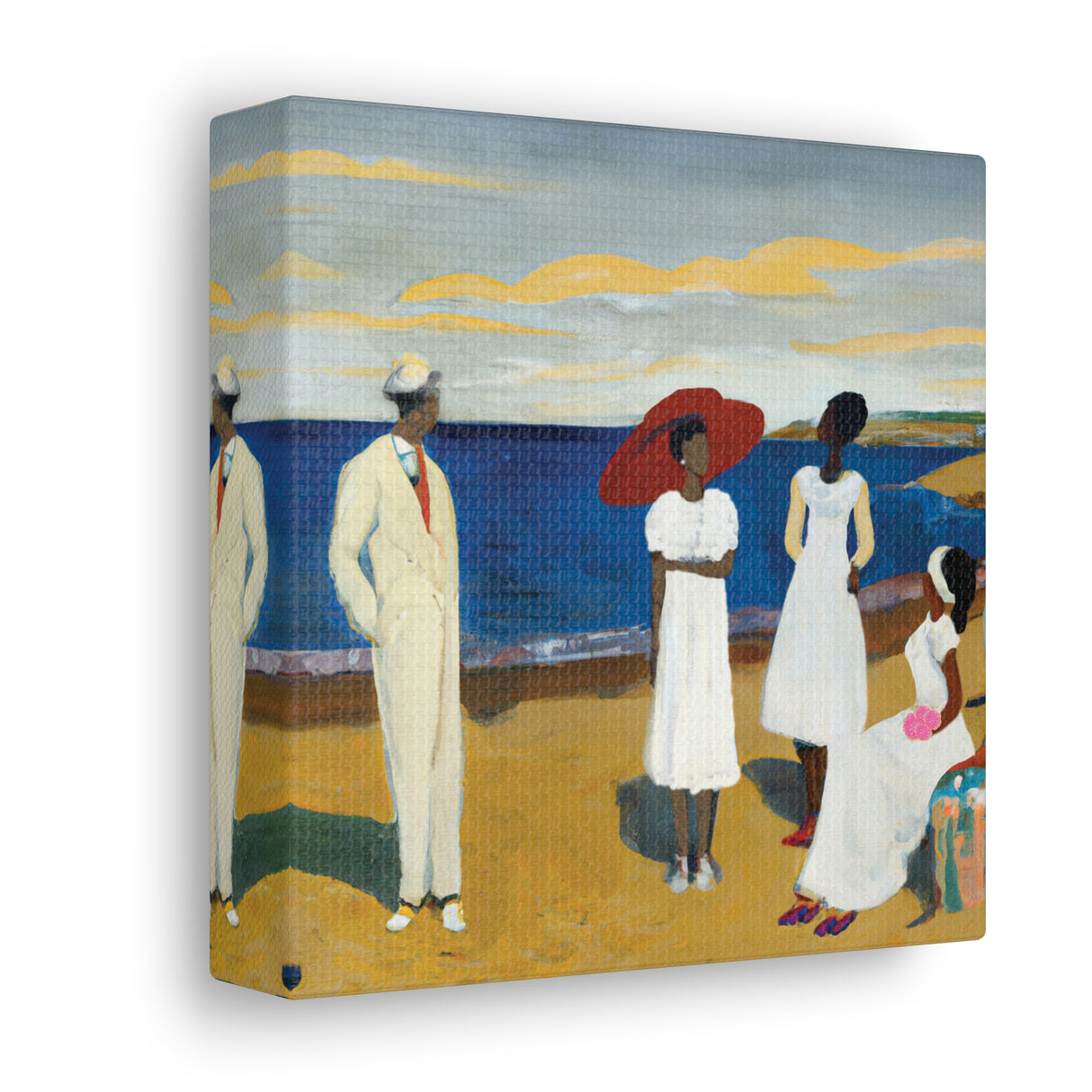 Home By The Sea Canvas Gallery Wraps