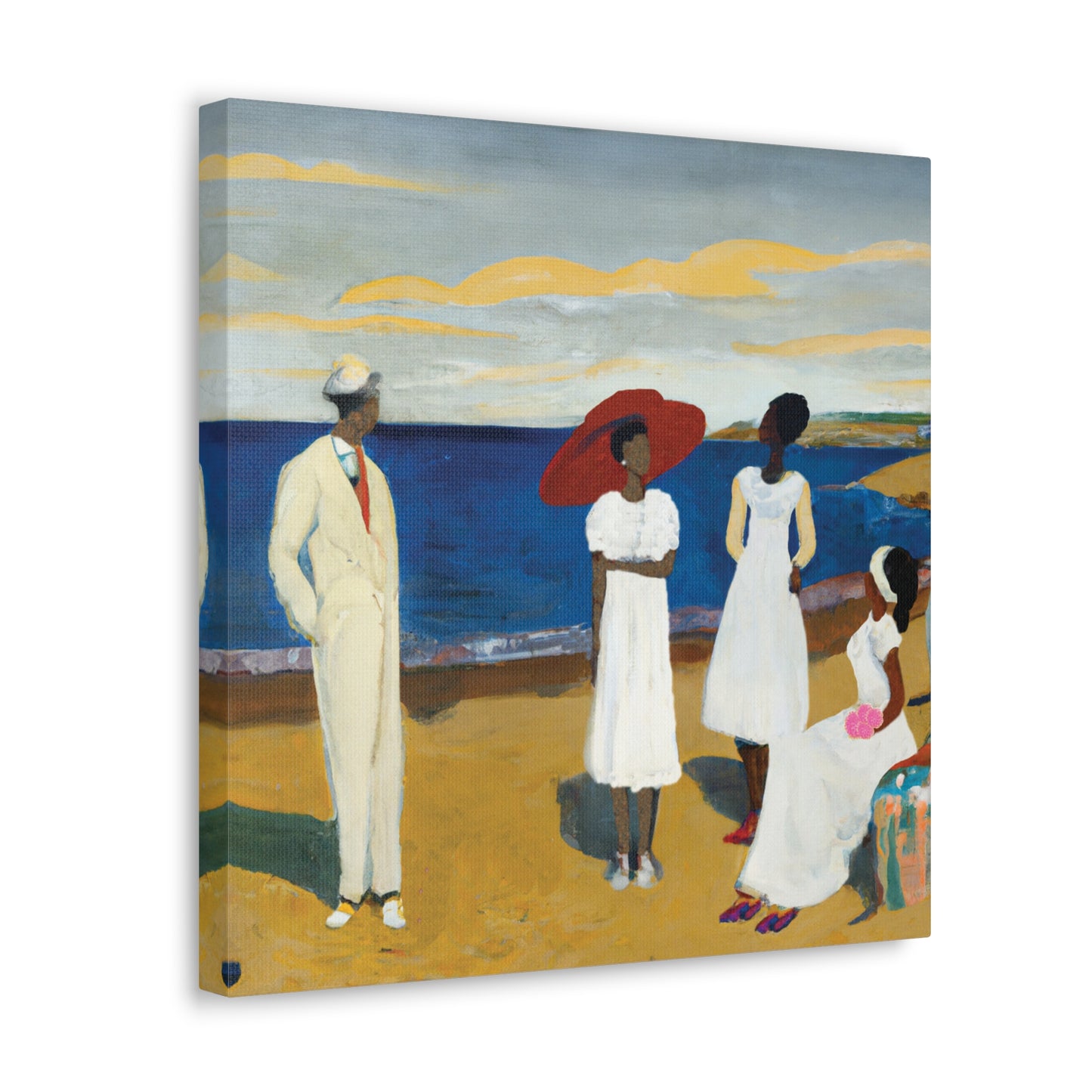 Home By The Sea Canvas Gallery Wraps