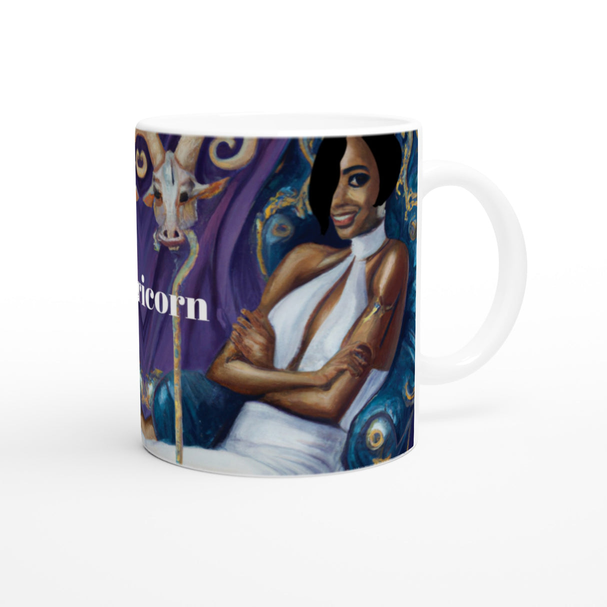 Ms. Independent Capricorn Ceramic Mug -11oz