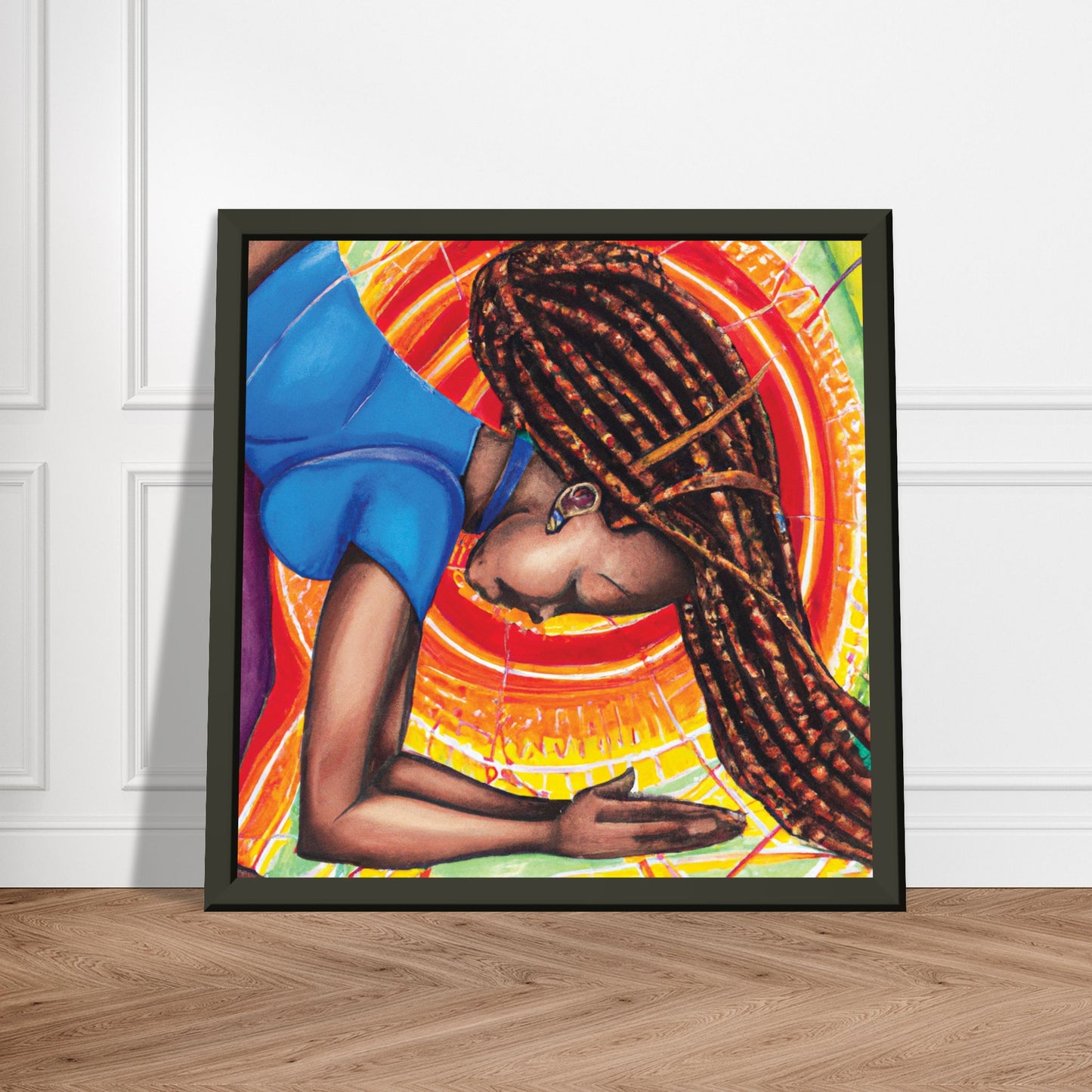 "Centered" - Wall Art Prints with Metal Framed