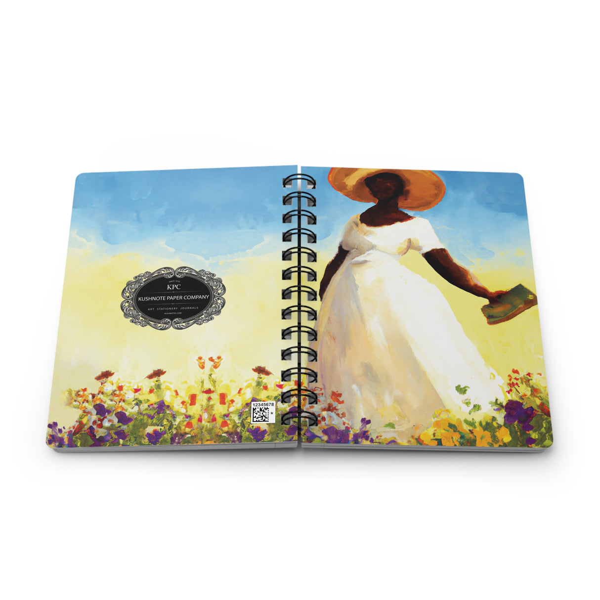 The Word Spiral Bound Journal & Notebooks with 2023 -2024 Year-at-a-glance calendar