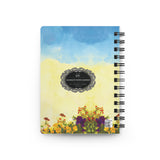 Inkspiration: A Creative Expedition of Thoughts" Spiral Bound Journal & Notebooks with 2023 -2024 Year-at-a-glance calendar