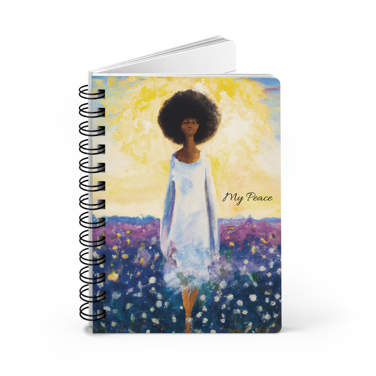 In the Meadow Spiral Bound Journal with 2023-2024 Year-at-a-Glance Calendar