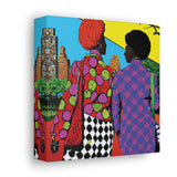 "Listening to my Sis" Canvas Gallery Wraps