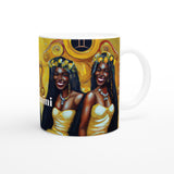 Twin & Twin Gemini Ceramic Mug -11oz