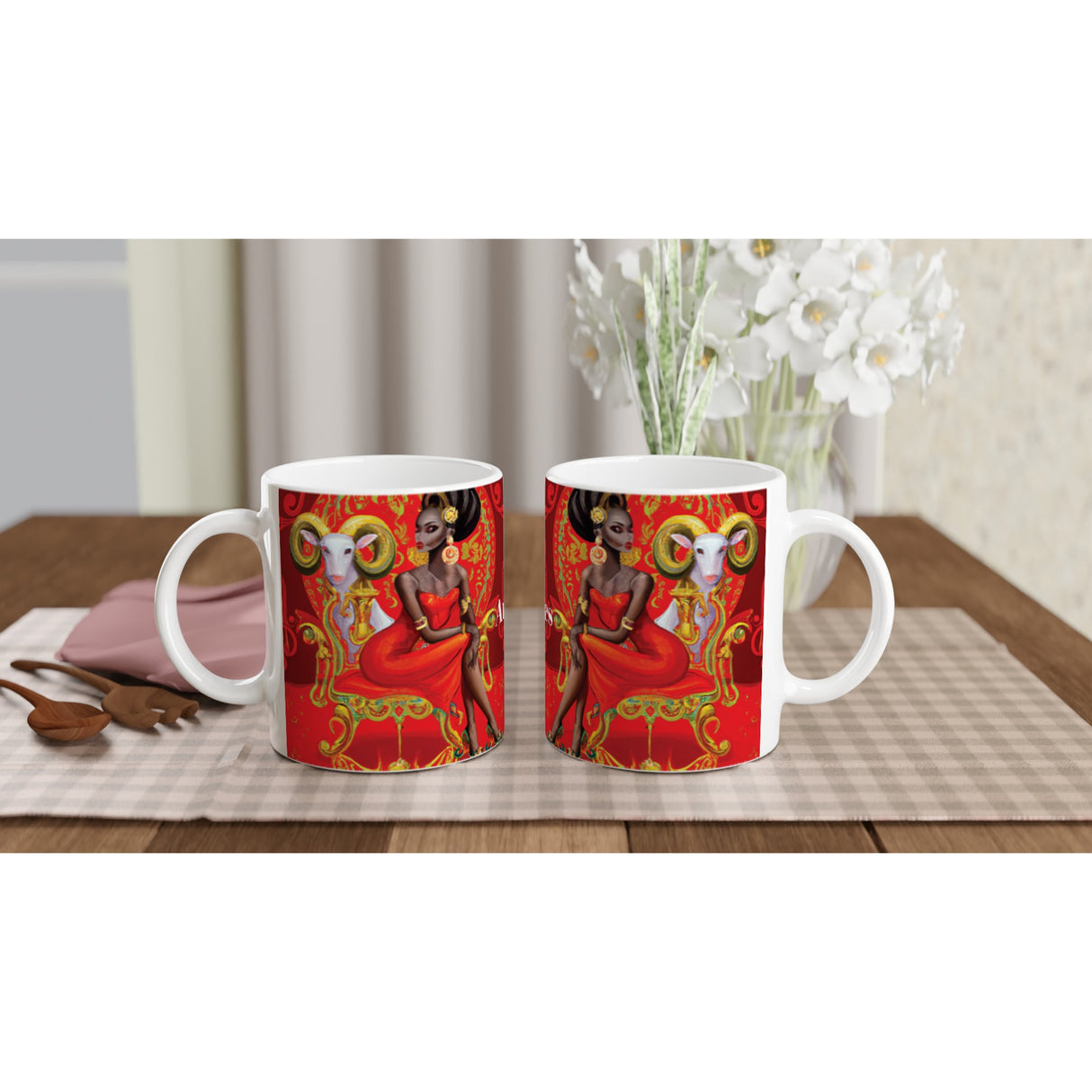 First Lady Aries Ceramic Mug -11oz