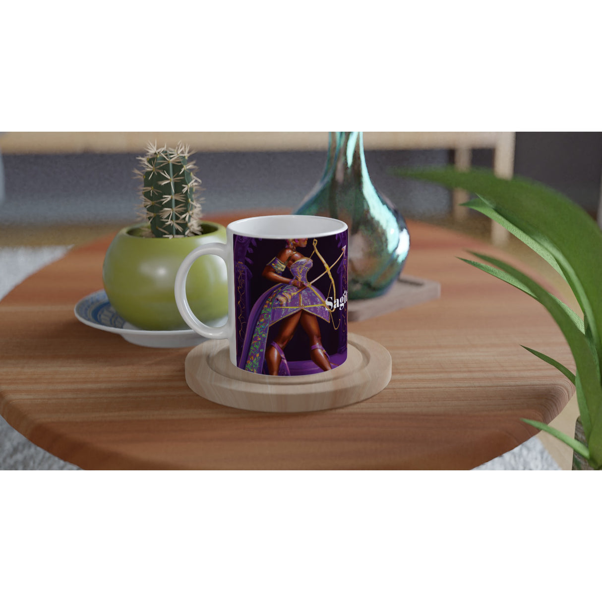 Magnetic Force Sagittarius Ceramic Mug -11oz