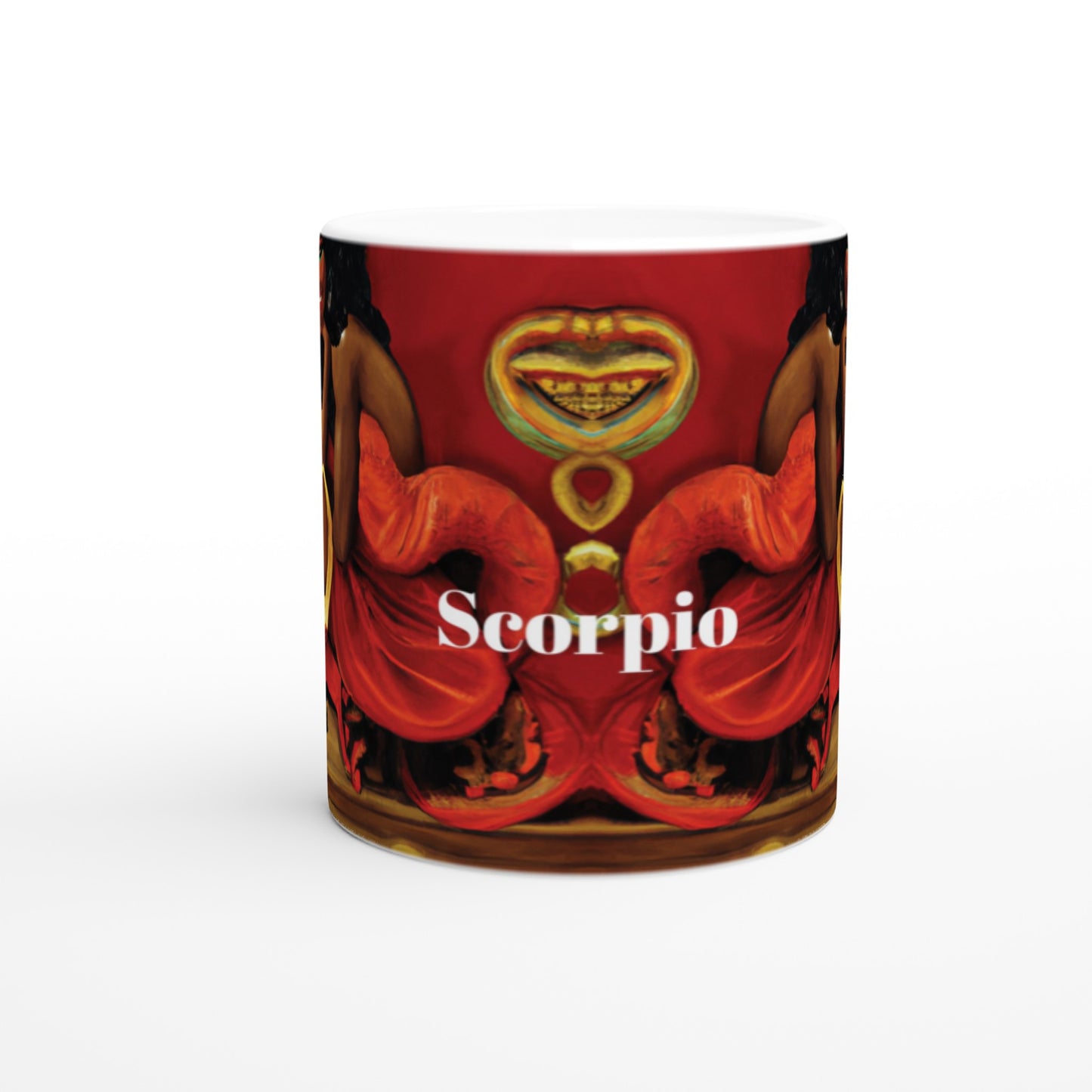 Citrine Scorpio Ceramic Mug -11oz