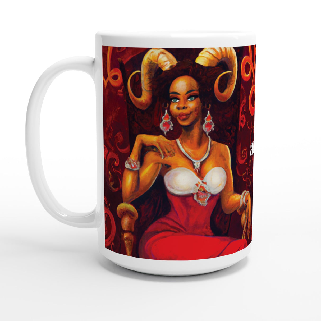 Passion Aries ArtMug -15oz