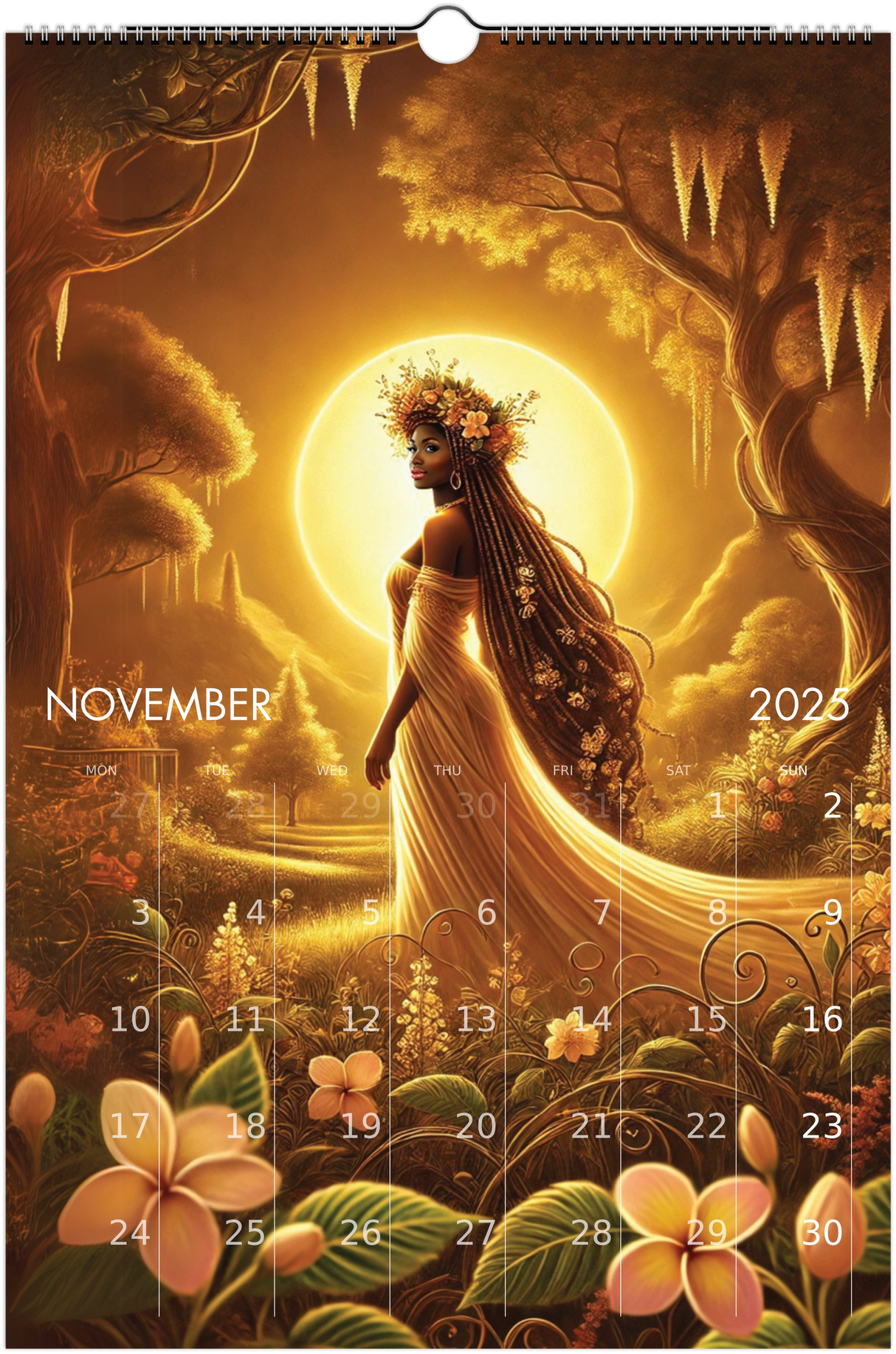 2025 *Goddess* Wall Calendar