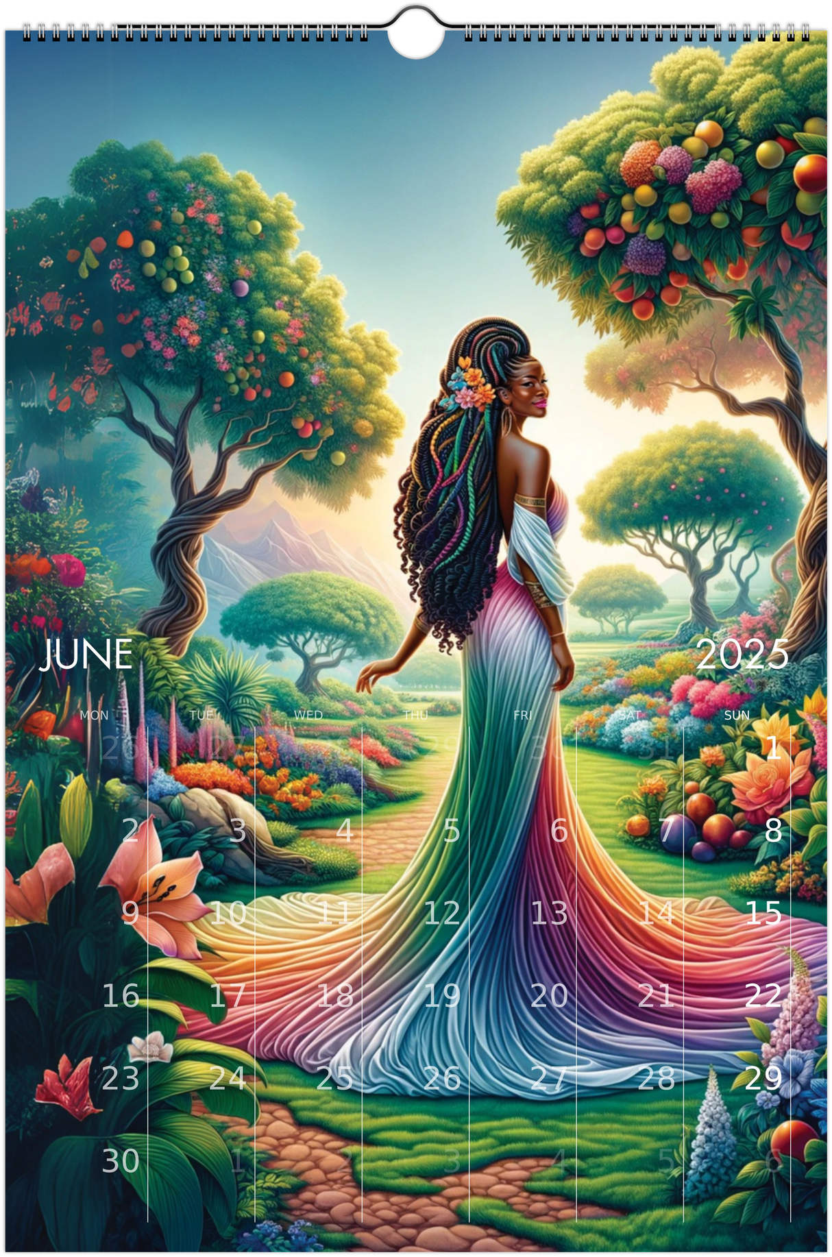 2025 *Goddess* Wall Calendar