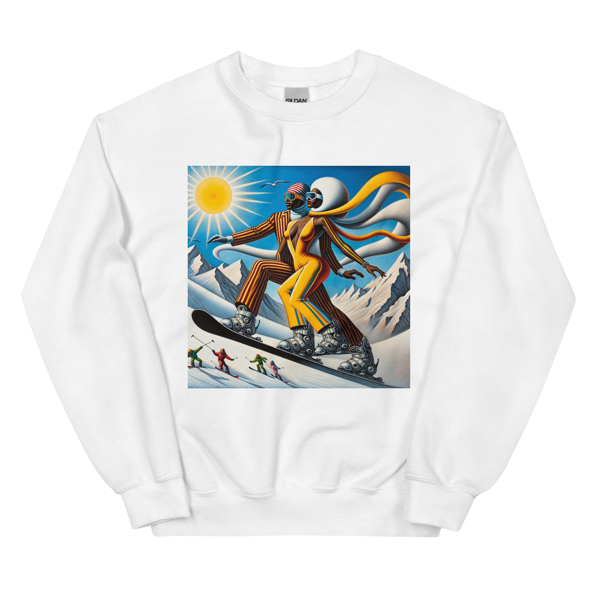 Slope Swerve - Unisex Sweatshirt