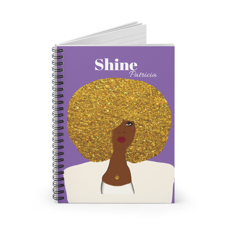 Personalized Shine Bright Harper Journal Notebook