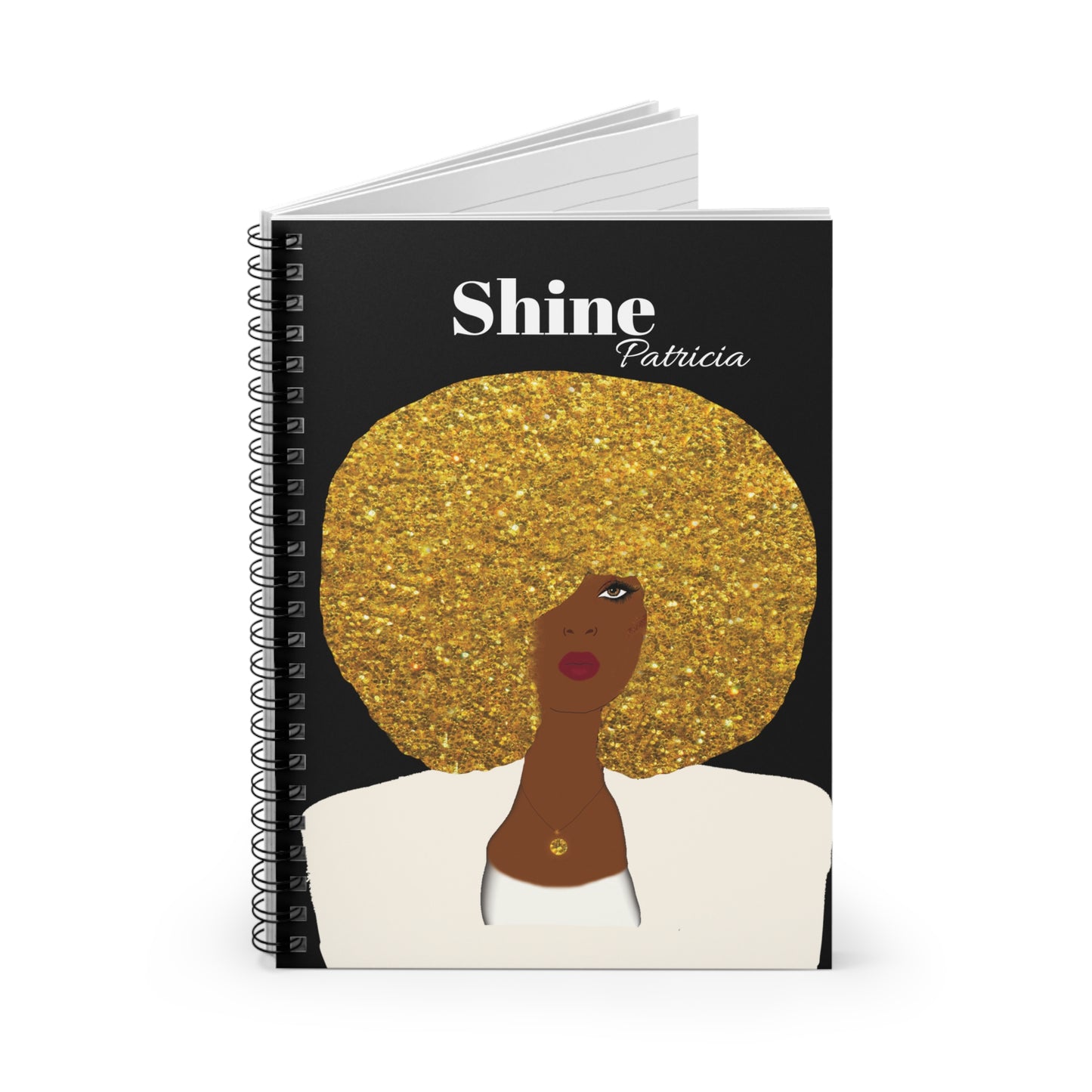 Personalized Shine Bright Harper Journal Notebook