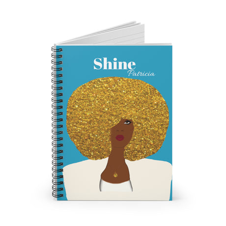 Personalized Shine Bright Harper Journal Notebook