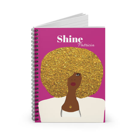 Personalized Shine Bright Harper Journal Notebook