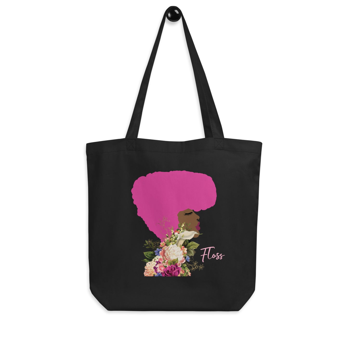 Fly All The Time (Pink) Organic Cotton Art Tote