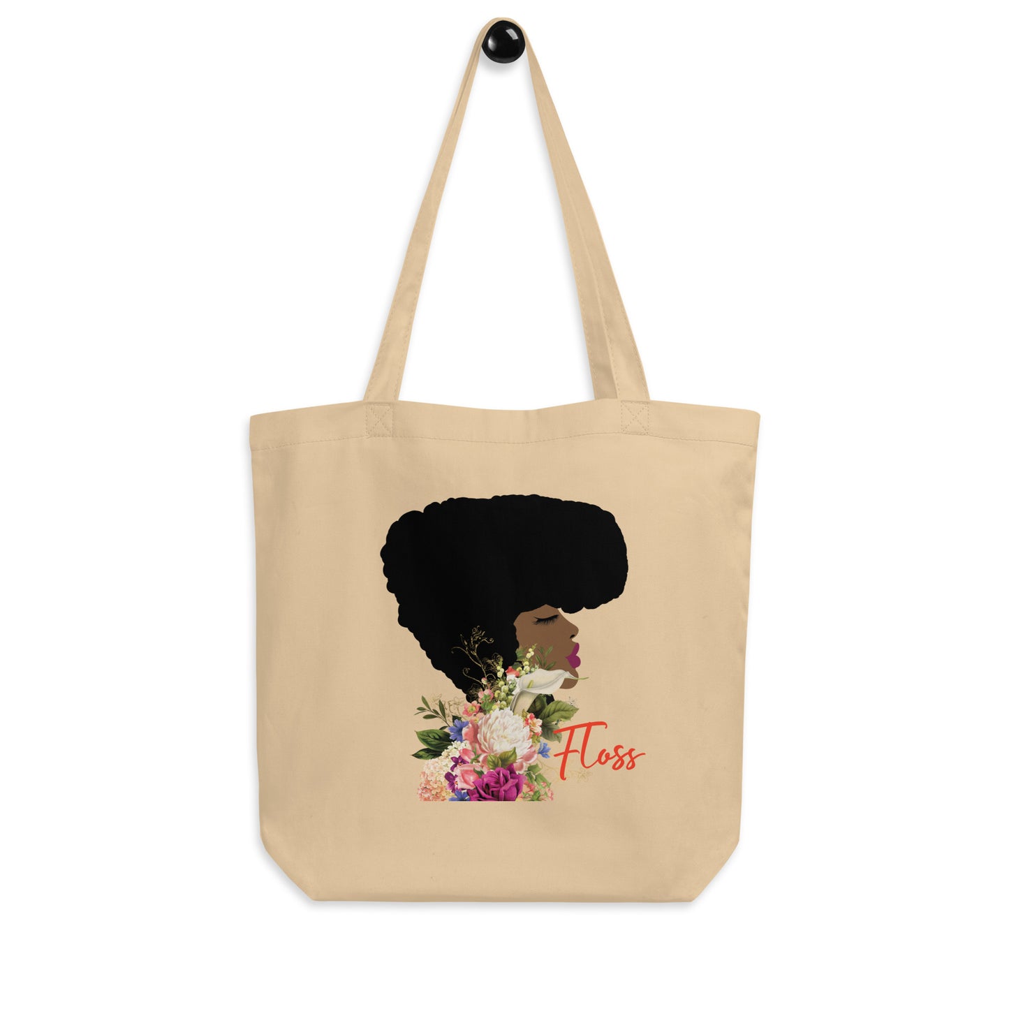 Fly All The Time (Black) Organic Cotton Art Tote
