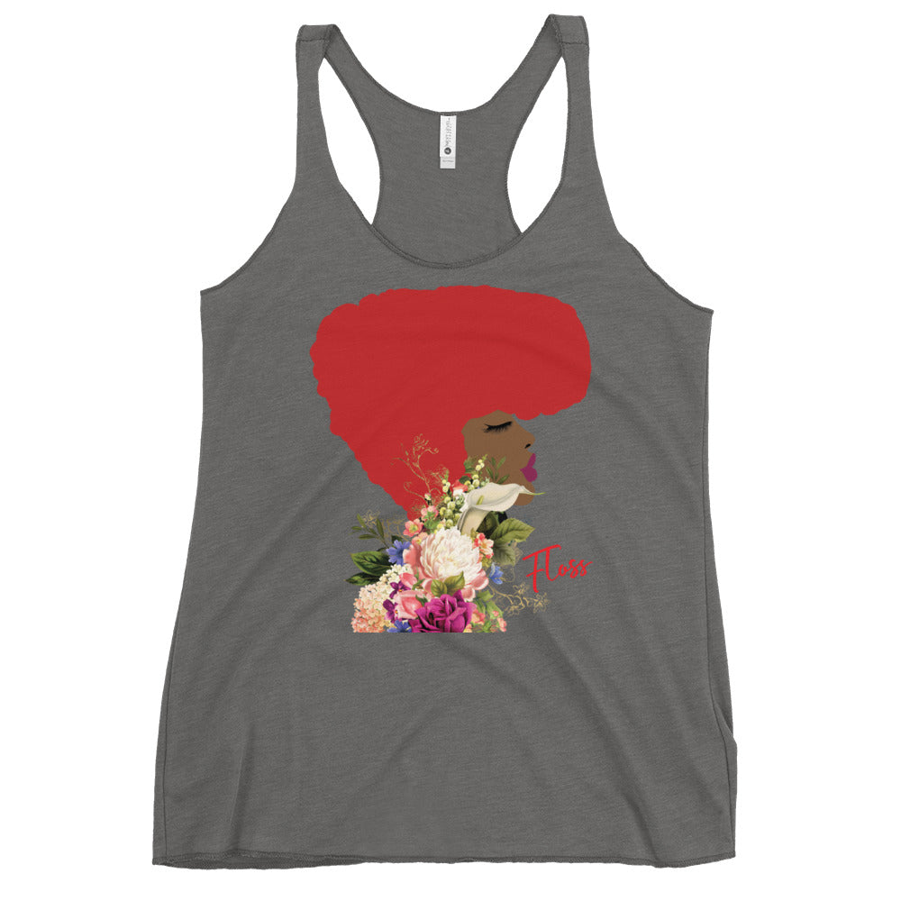 "Red" Fly All The Time Racerback Art Tank