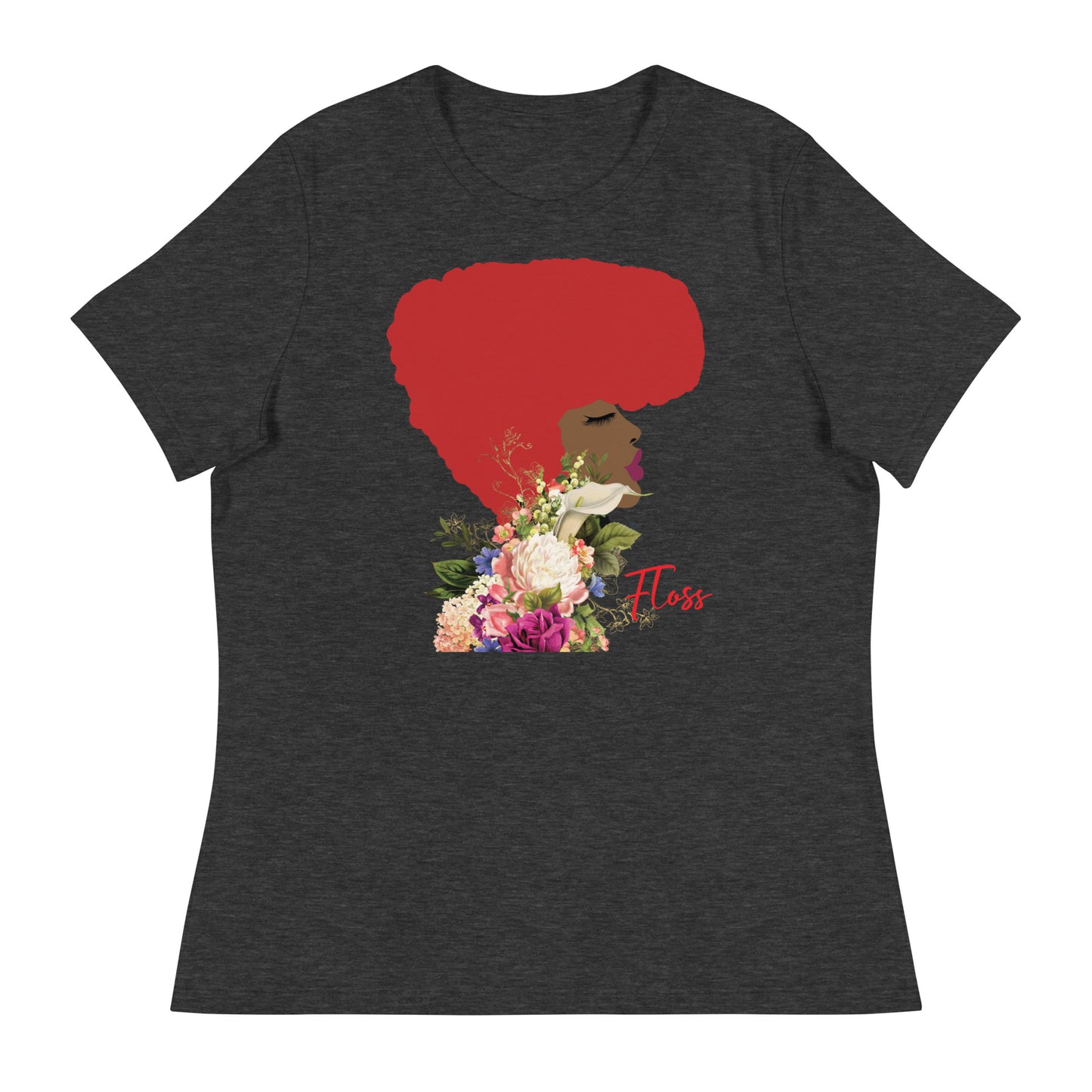 Fly All The Time (Red) - Women's Relaxed  Art Tee