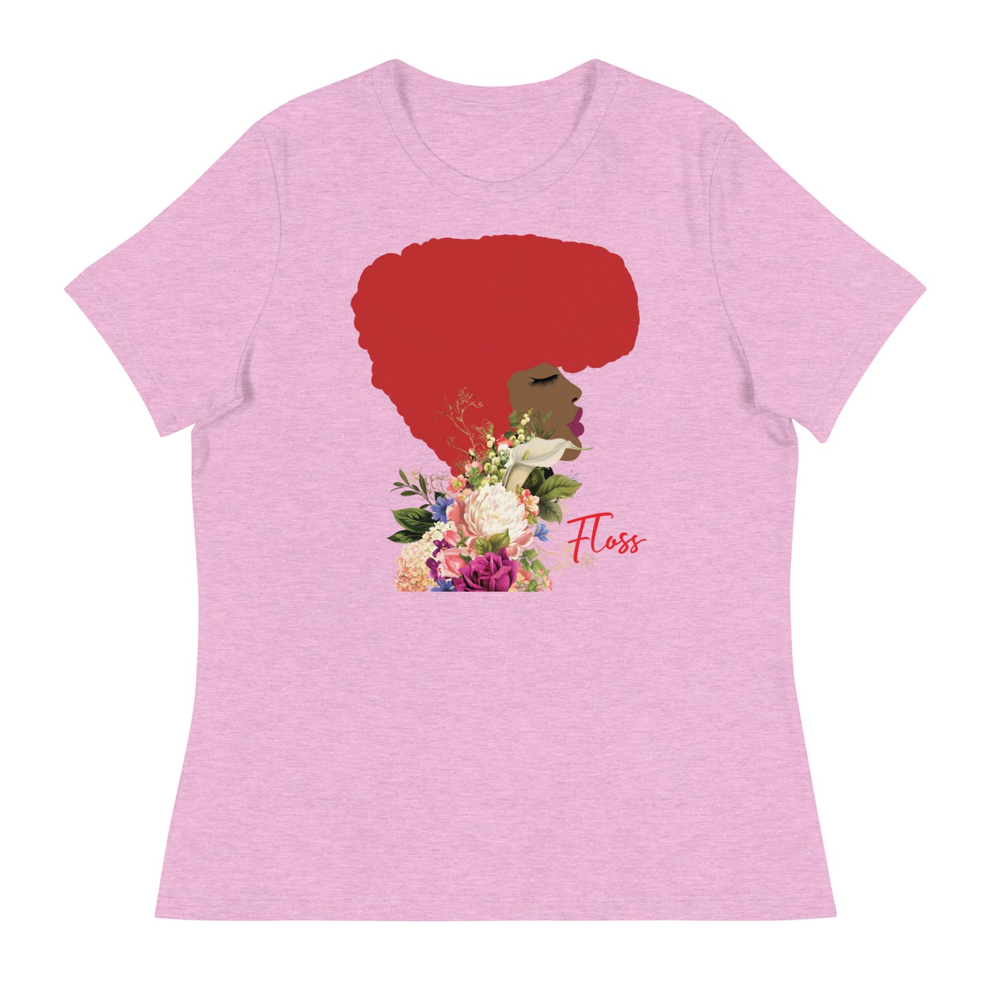 Fly All The Time (Red) - Women's Relaxed  Art Tee